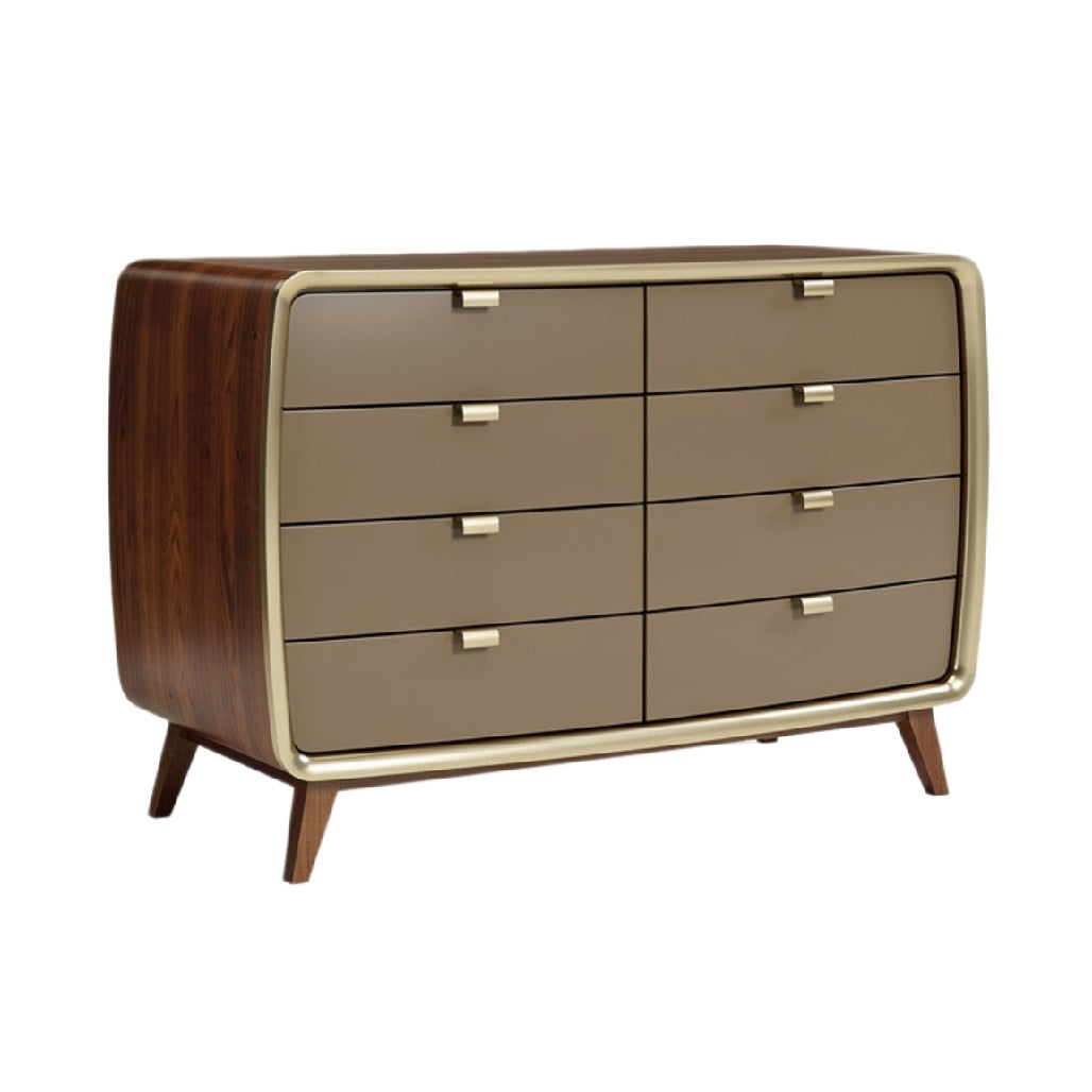 Moderne ladenkast met acht lades en elegante afwerking